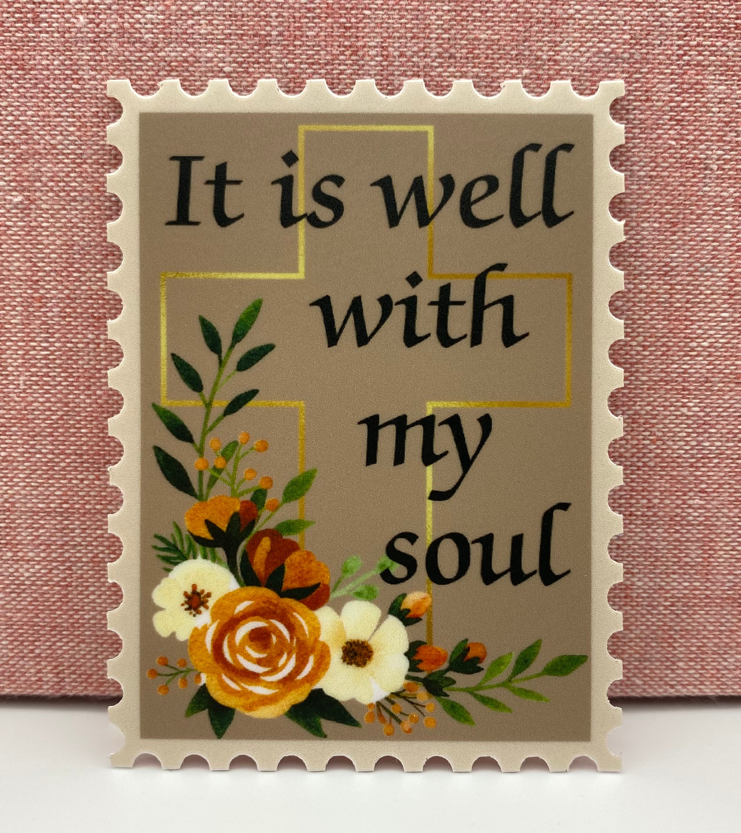 It Is Well With My Soul Vinyl Sticker