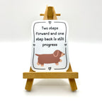 Two Steps Forward Vinyl Sticker