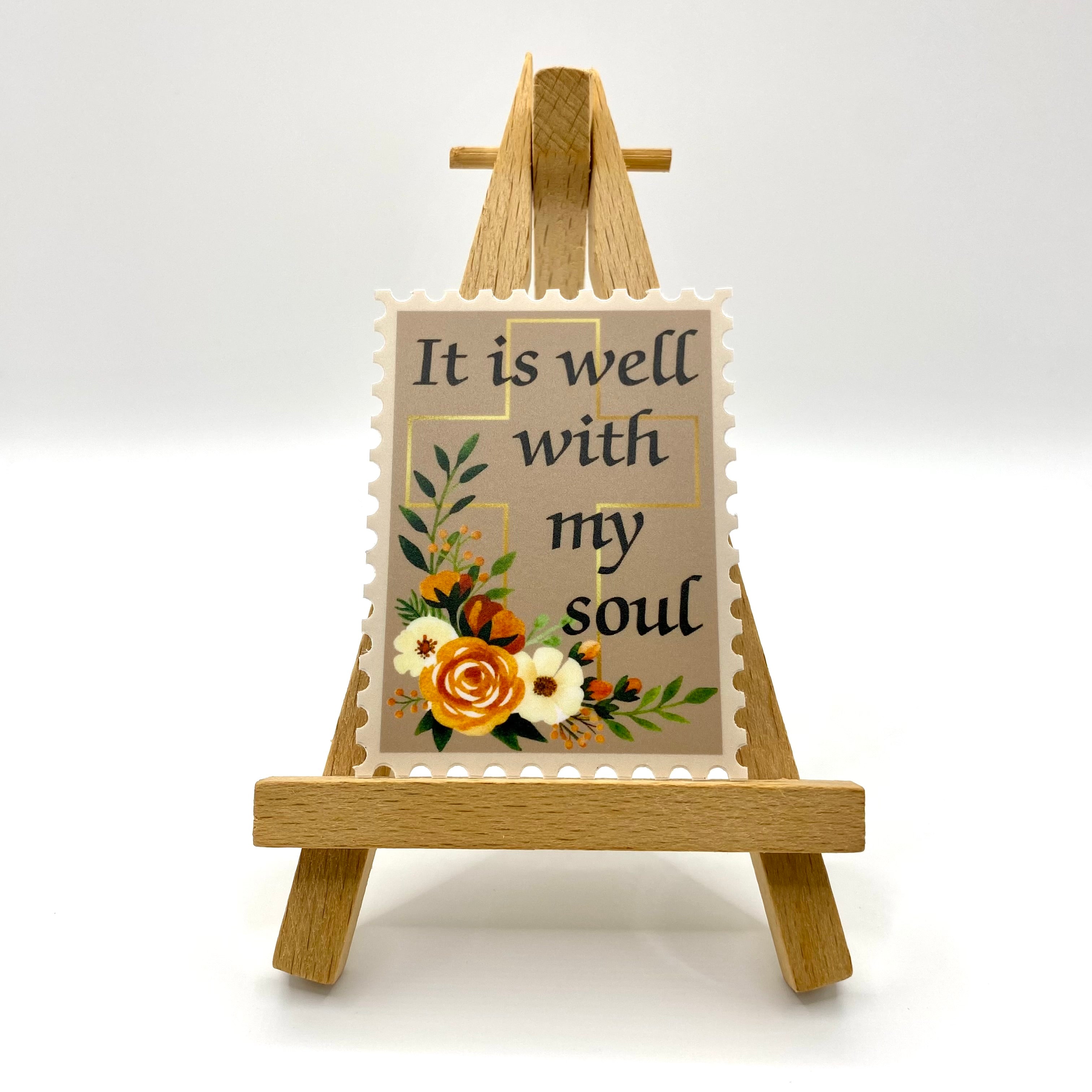 It Is Well With My Soul Vinyl Sticker