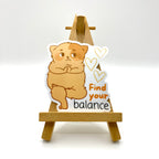 Find Your Balance Vinyl Sticker