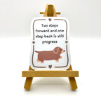 Two Steps Forward Vinyl Sticker