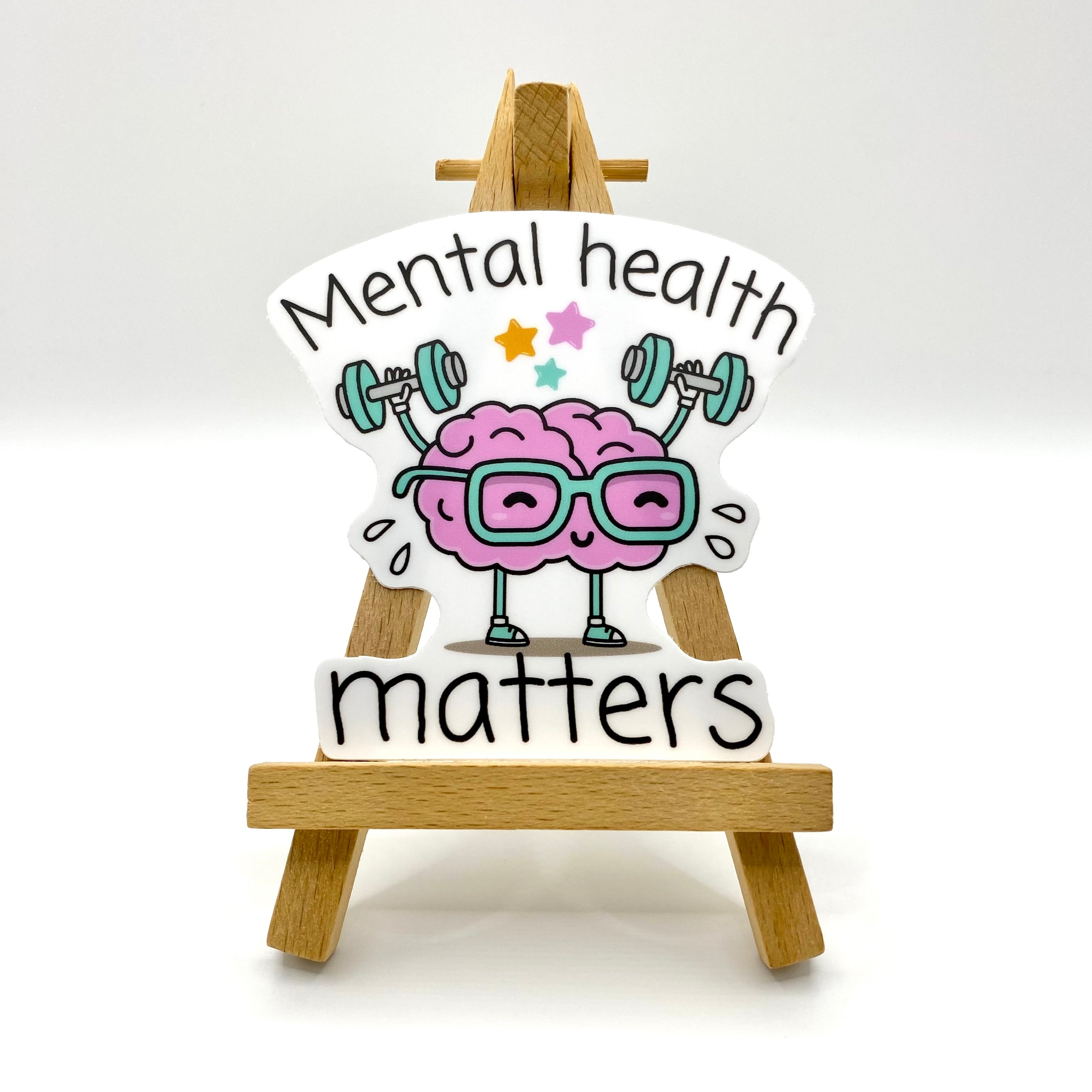 Mental Health Matters Vinyl Sticker