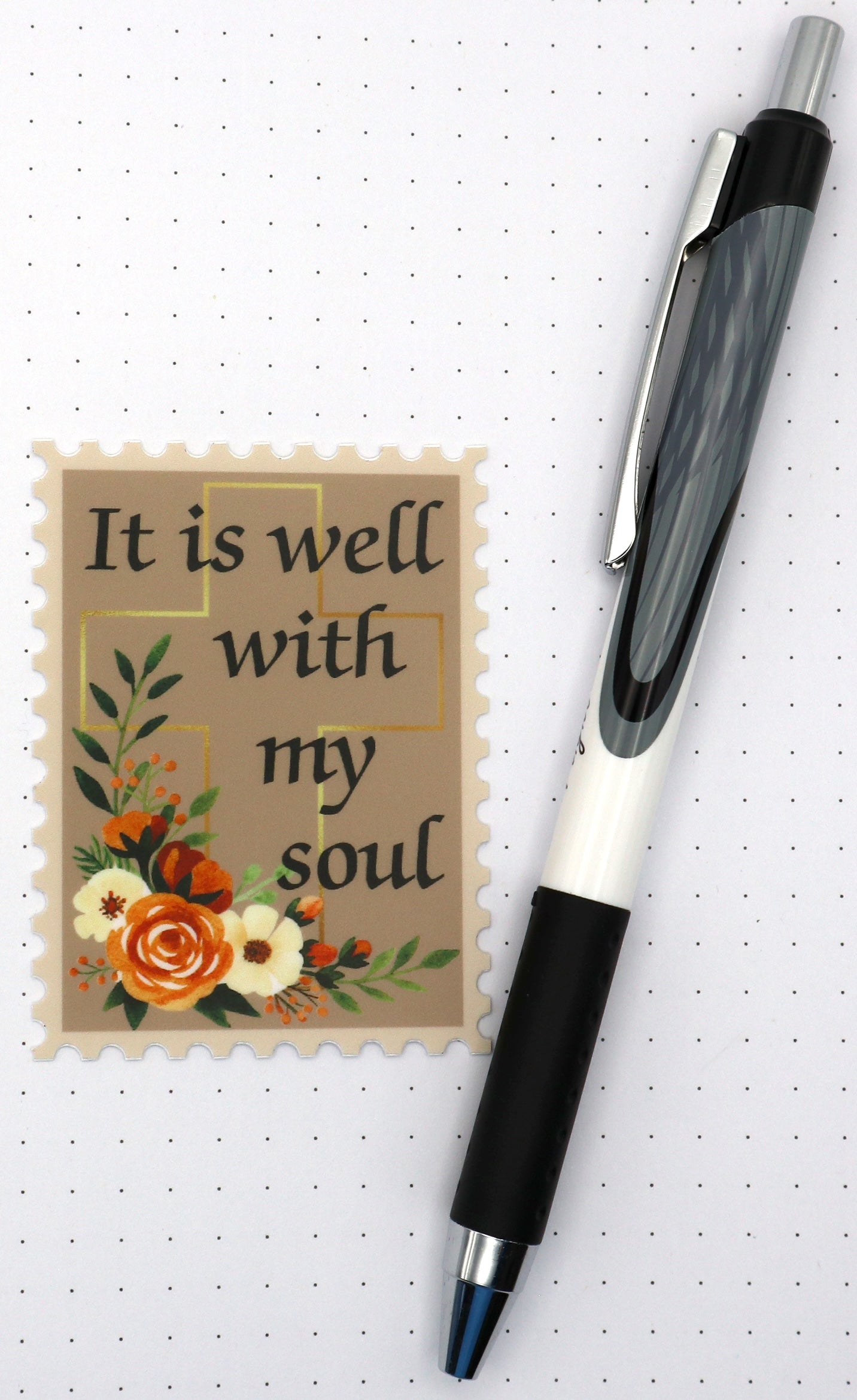 It Is Well With My Soul Vinyl Sticker