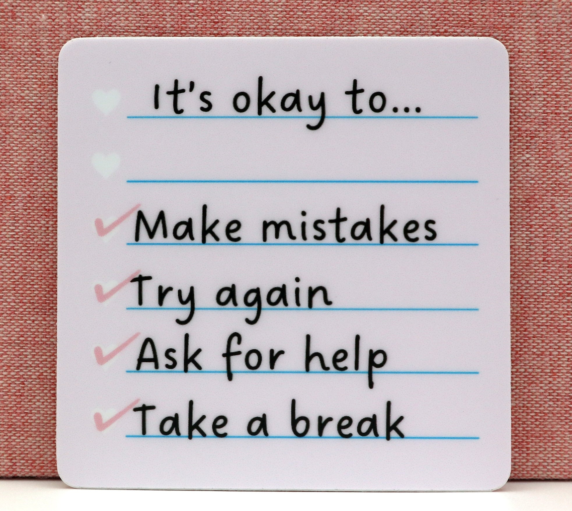 It's Okay Vinyl Sticker