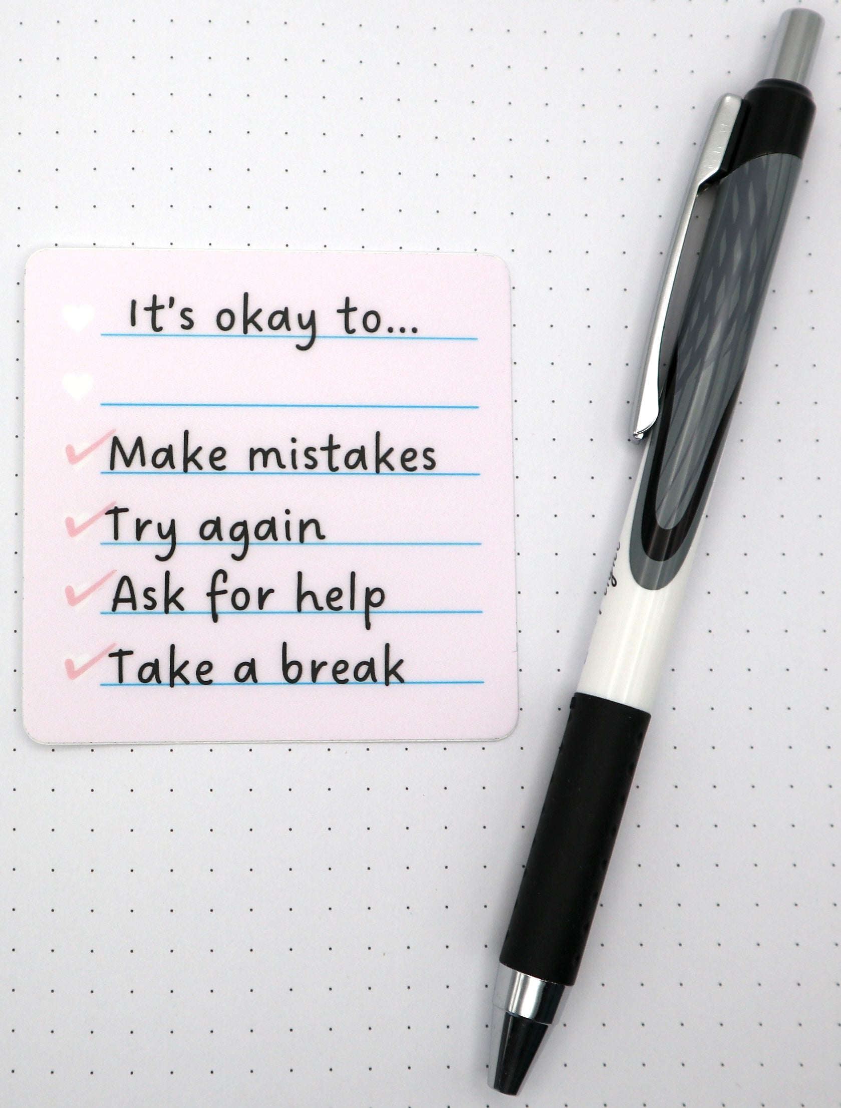 It's Okay Vinyl Sticker