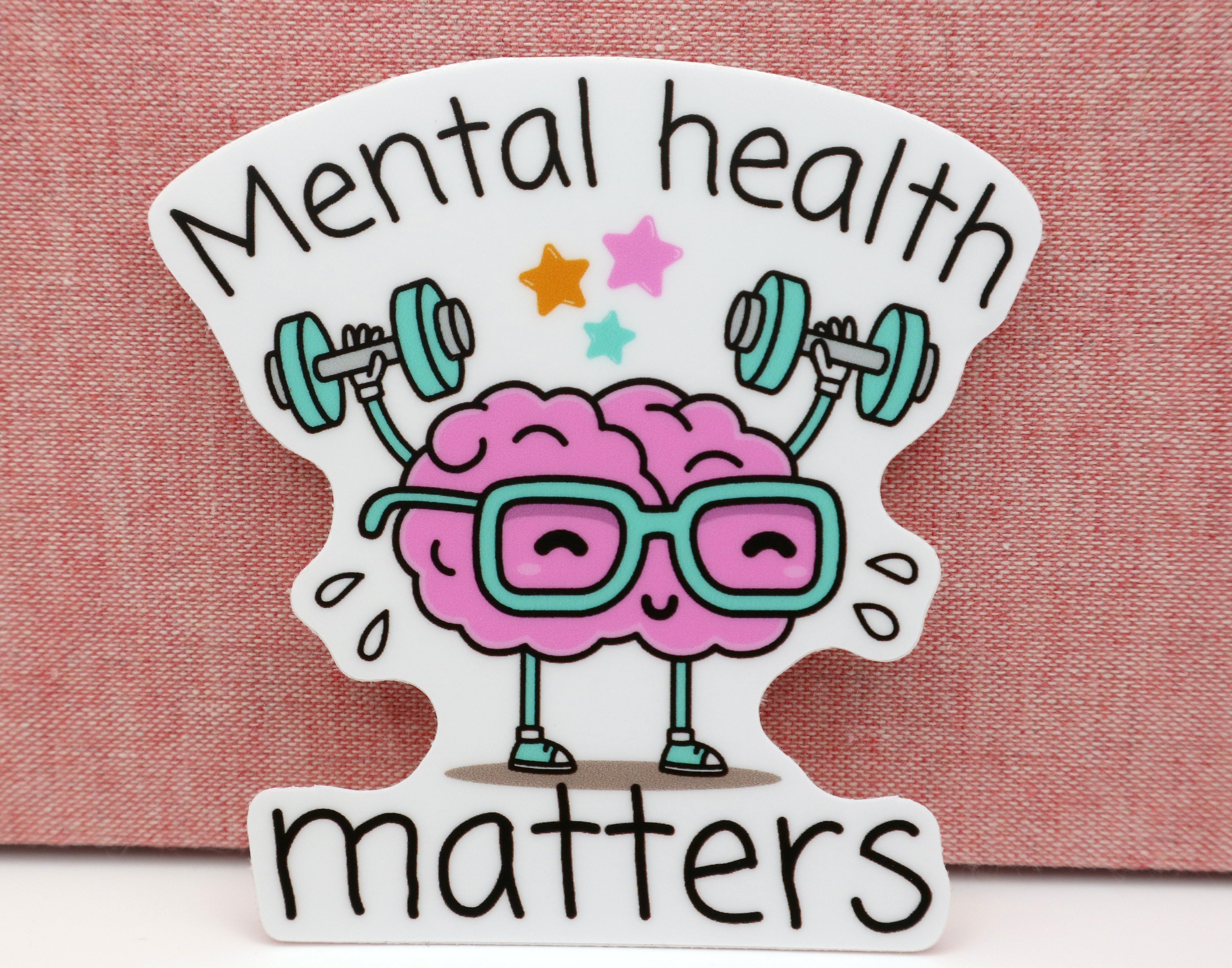 Mental Health Matters Vinyl Sticker