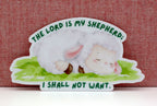 The Lord Is My Shepherd Vinyl Sticker