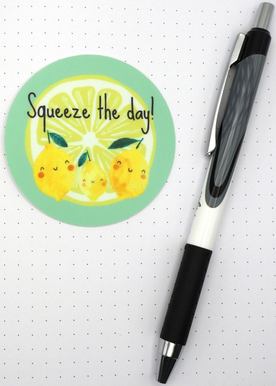 Squeeze The Day Vinyl Sticker